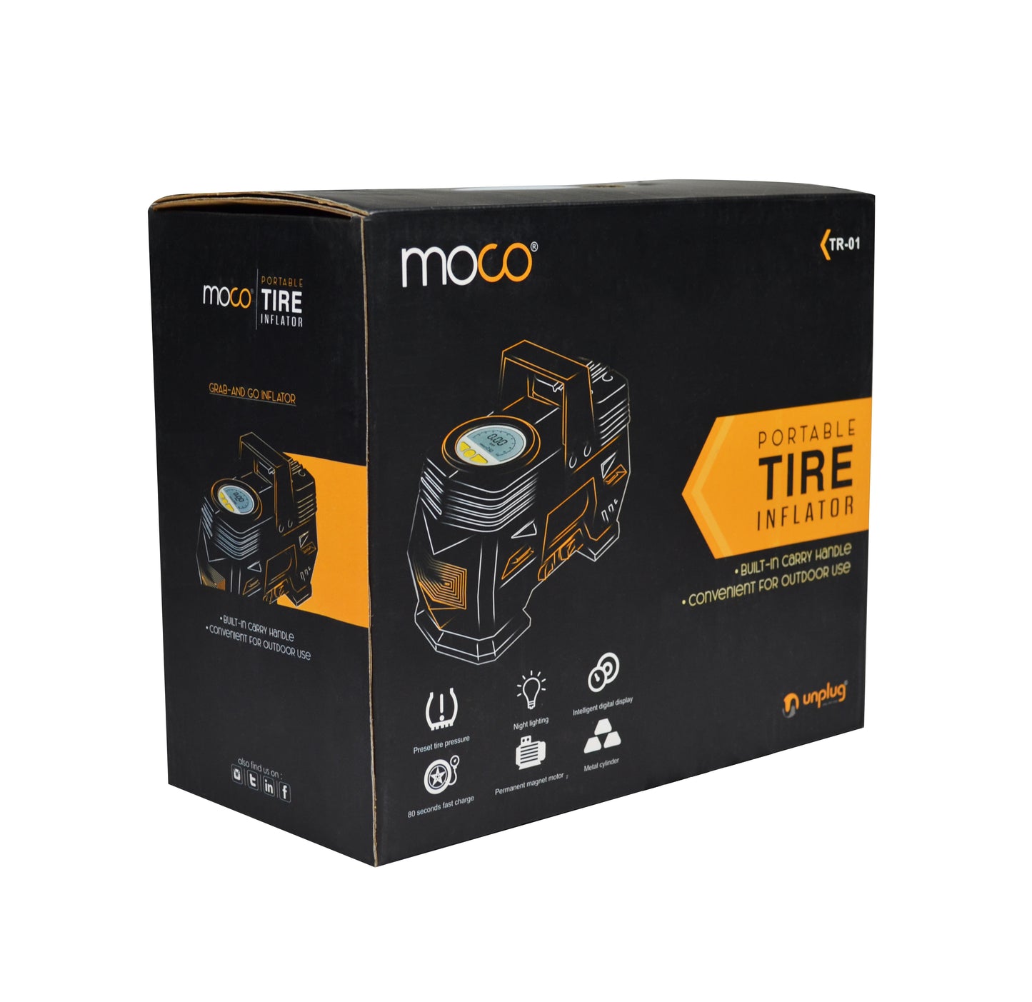 Heavy Duty Tire Inflator with Digital Display