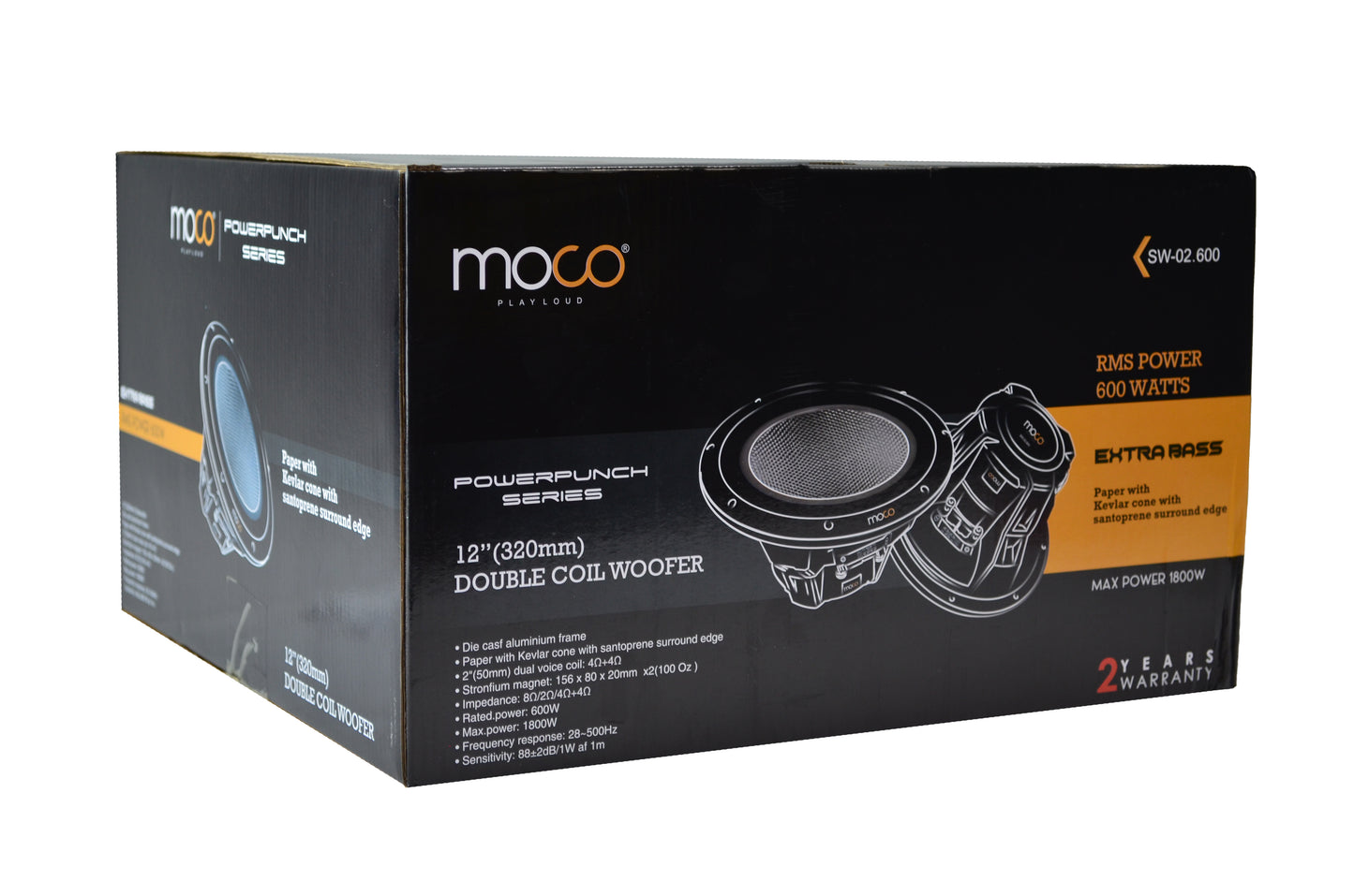 12" Subwoofer with RMS 600W