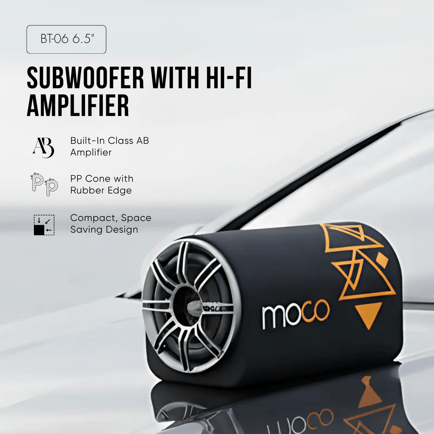 6.5" Subwoofer with Hi-Fi  Amplifier