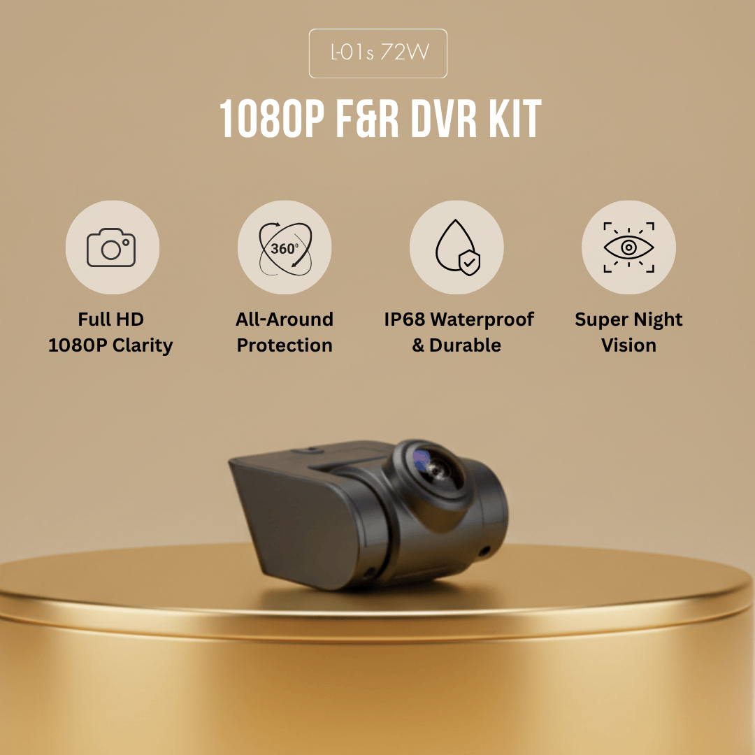 1080p F&R DVR Kit for Android Players