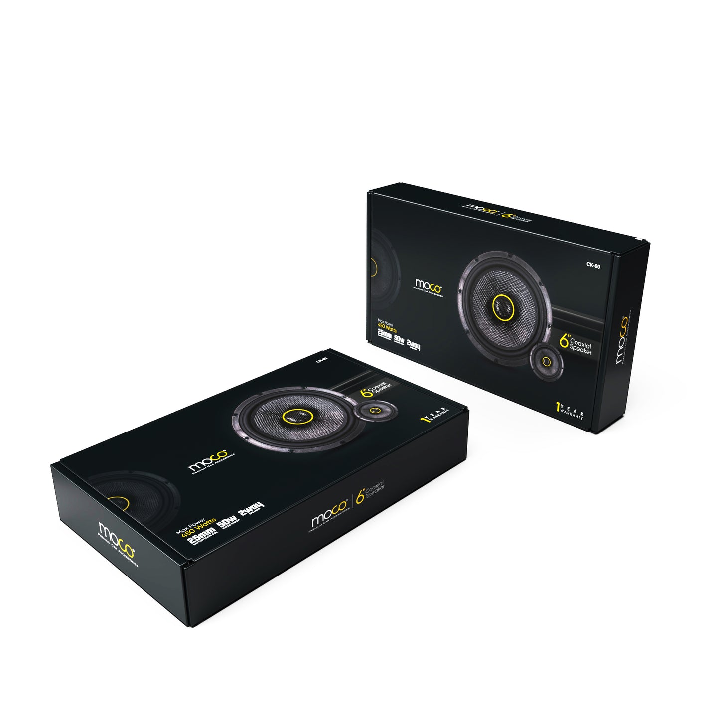 6" Co Axial Speaker Fibre Glass Cone RMS 40W