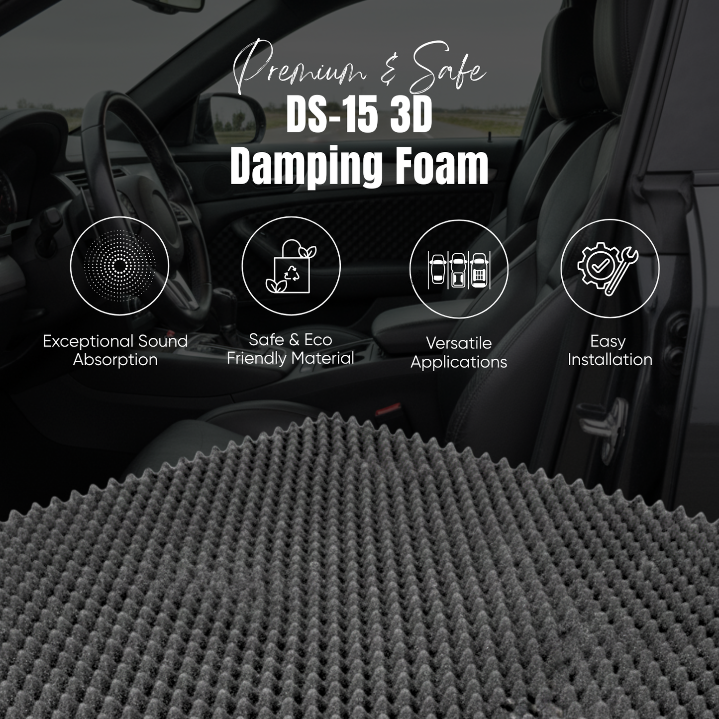 3D Damping Foam