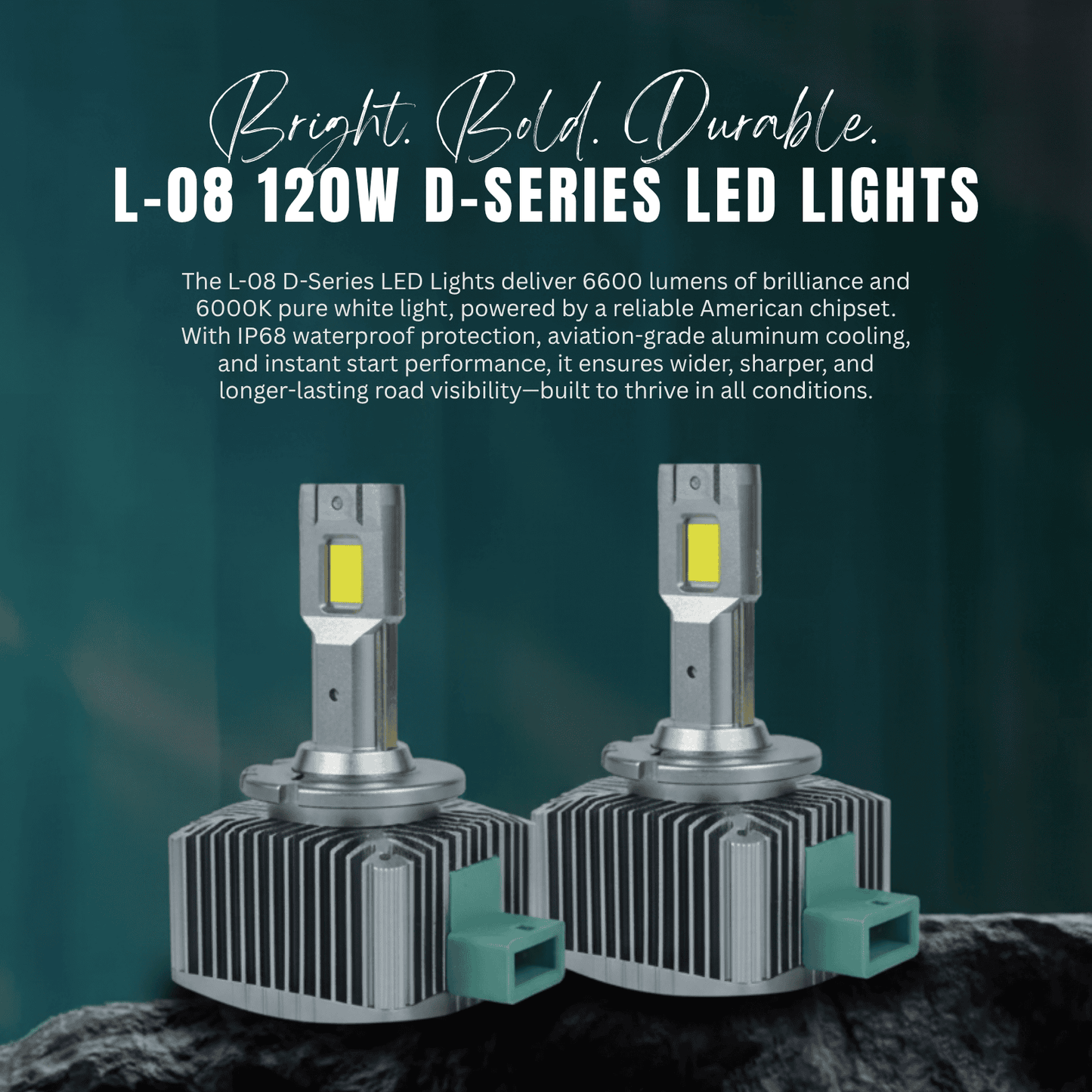 120W D-Series LED Lights (D1s, D2s, D3s, D4s, D5s & D8s)