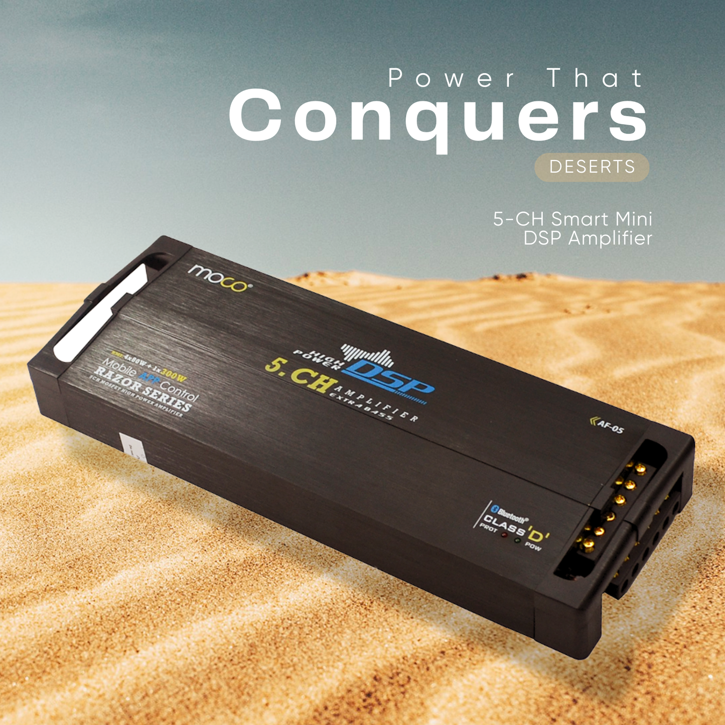 5-CH Smart Mini DSP Amplifier
