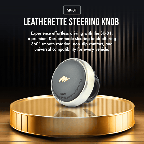 leatherette-steering-knob