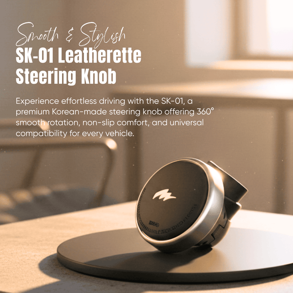 leatherette-steering-knob