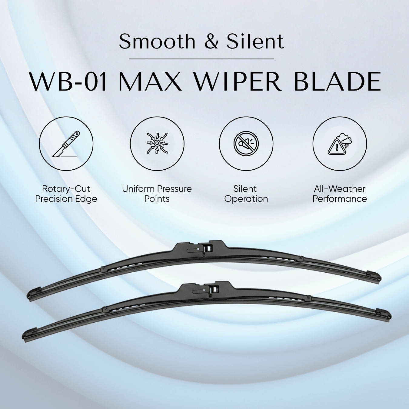 Dual Rubber Wiper Blade