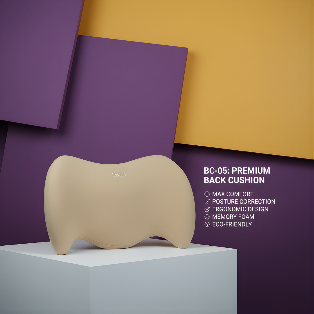 Leatherette Memory Back Cushion (3x Comfort)