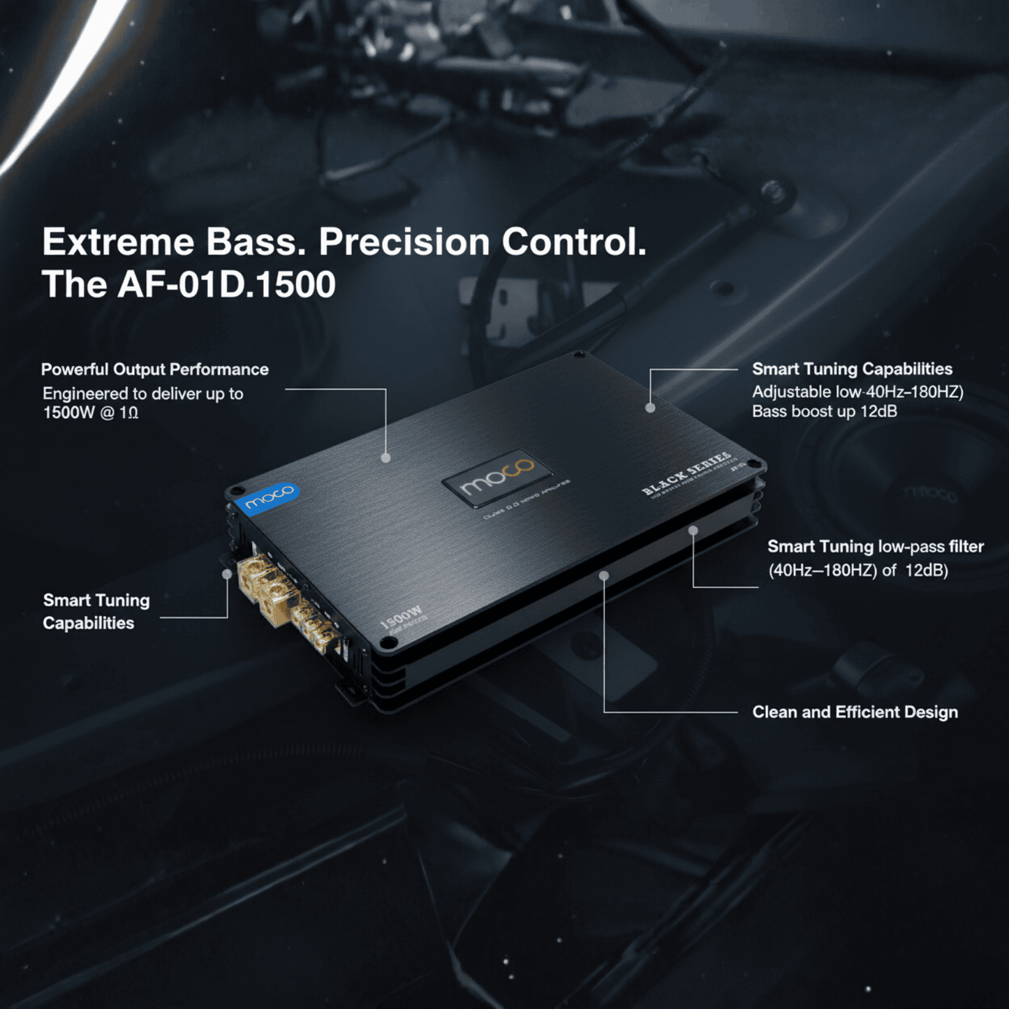 Class  "D" Mono Block Amplifier 1*1500W