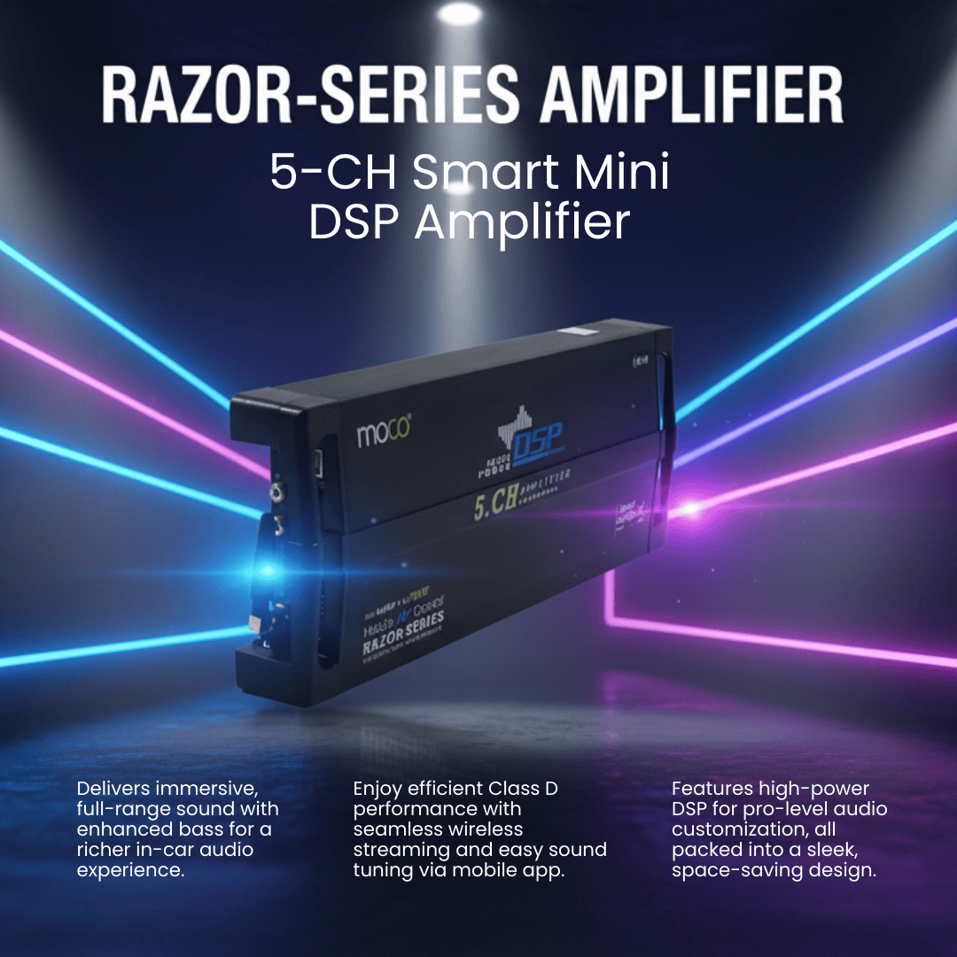 5-CH Smart Mini DSP Amplifier