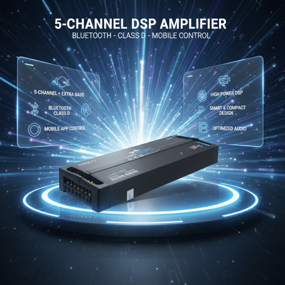 5-CH Smart Mini DSP Amplifier