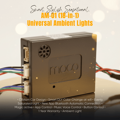 Universal Ambient Lights (18Pcs) Mobile App Control