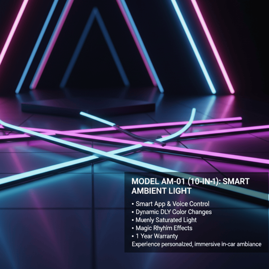 Universal Ambient Lights (14Pcs) Mobile App Control