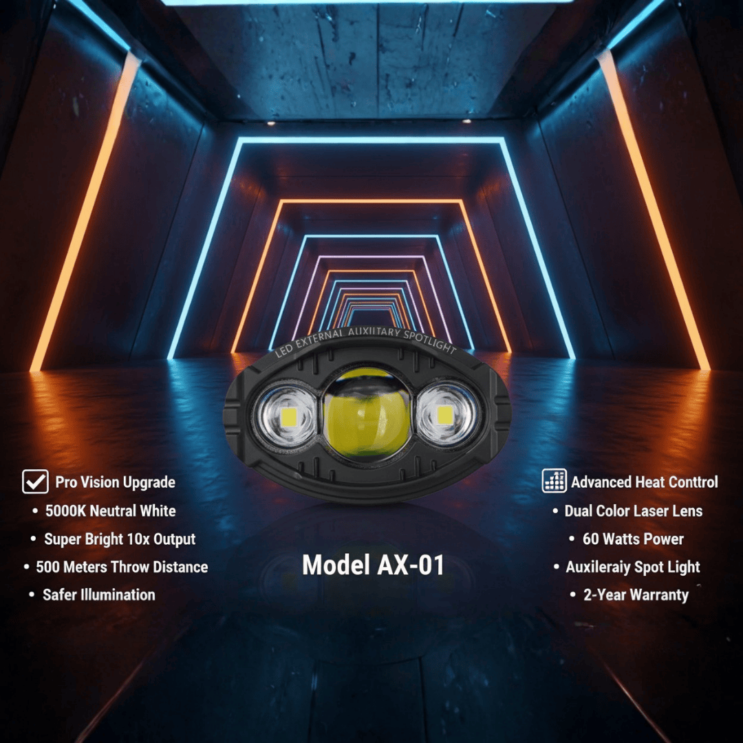 Auxiliary Light with 3 Laser - 60W