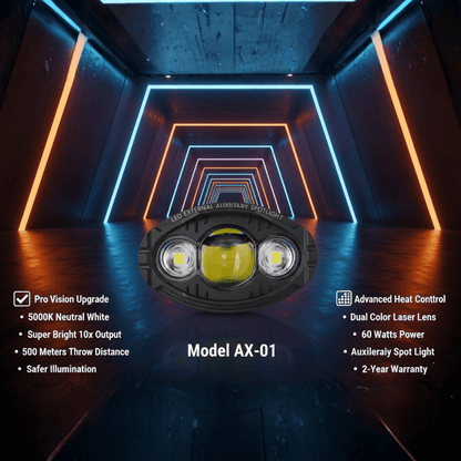 Auxiliary Light with 3 Laser - 60W