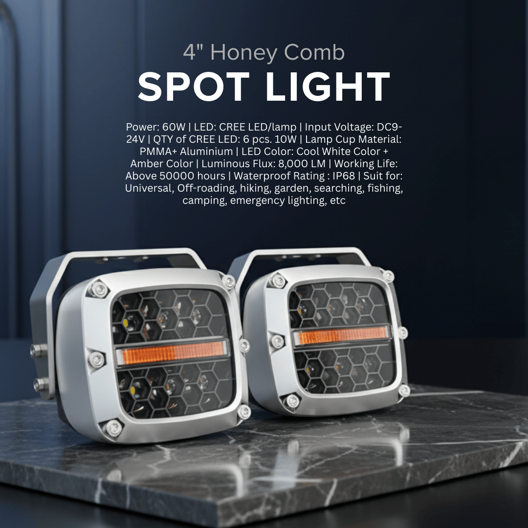 4" Honey Comb Spot Light