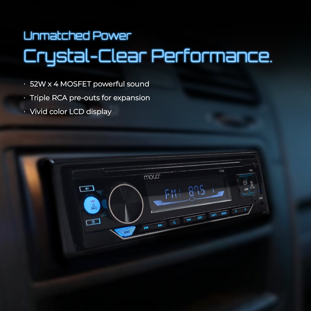 FM Player with 2.1A Charging (Performance Range) 6 RCA Out