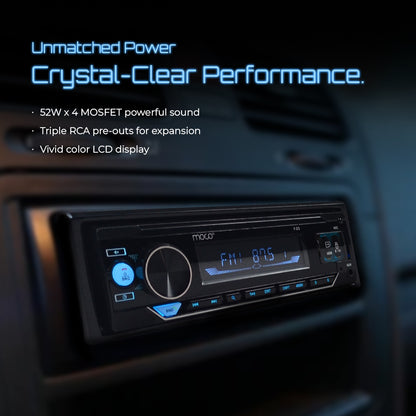 FM Player with 2.1A Charging (Performance Range) 6 RCA Out