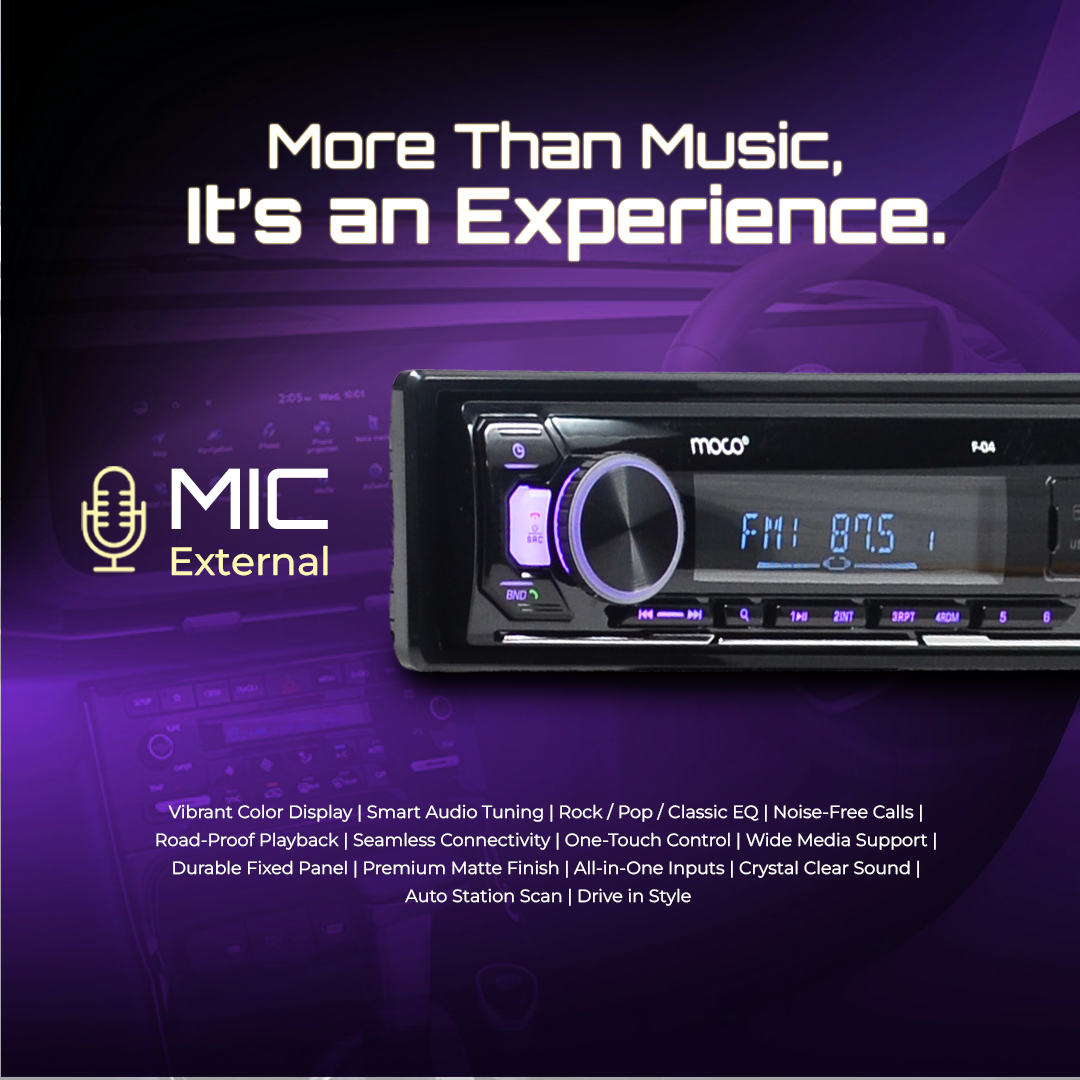 FM Player with 2.1A Charging  (Performance Range) 6 RCA Out