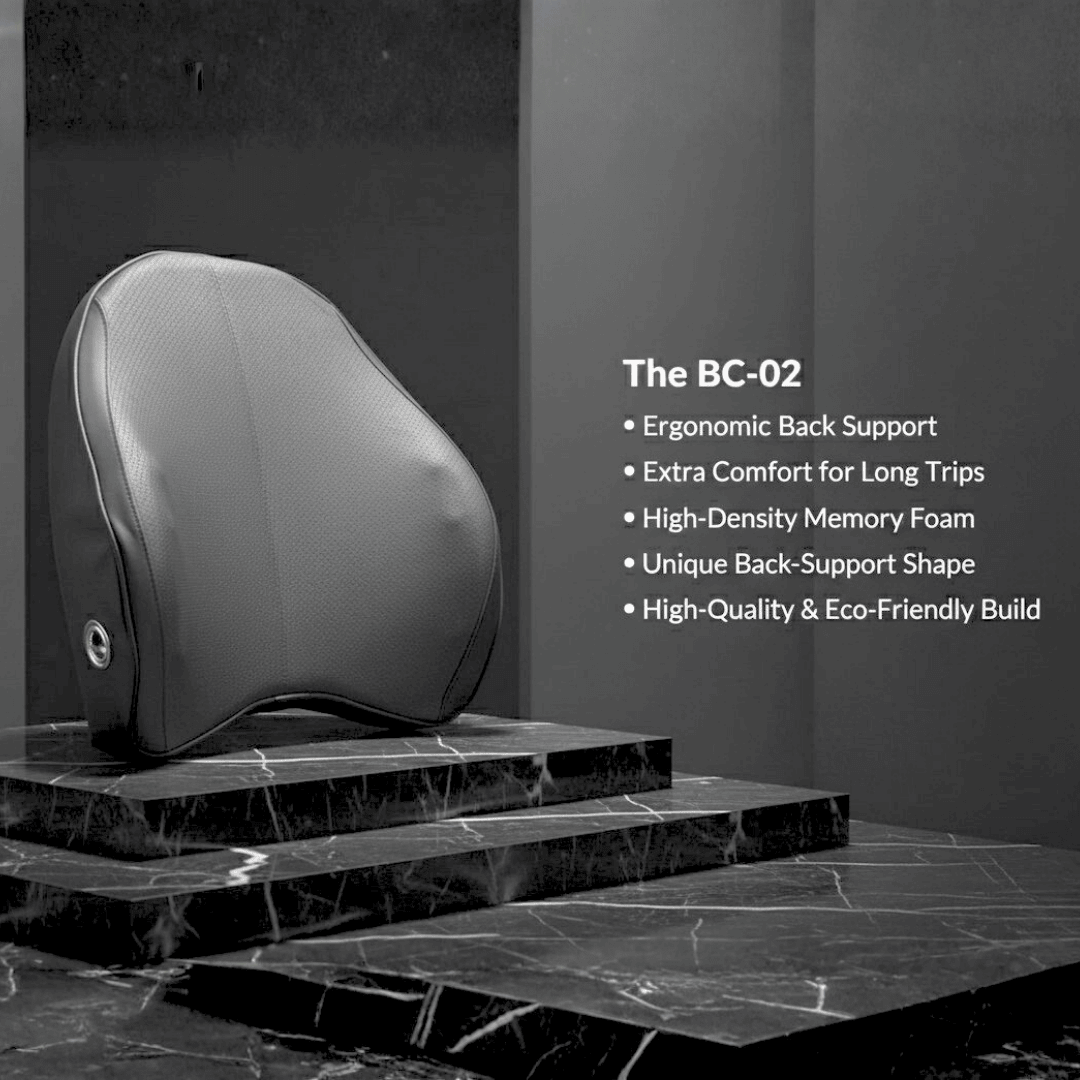 Leatherette Memory Back Cushion (3x Comfort)