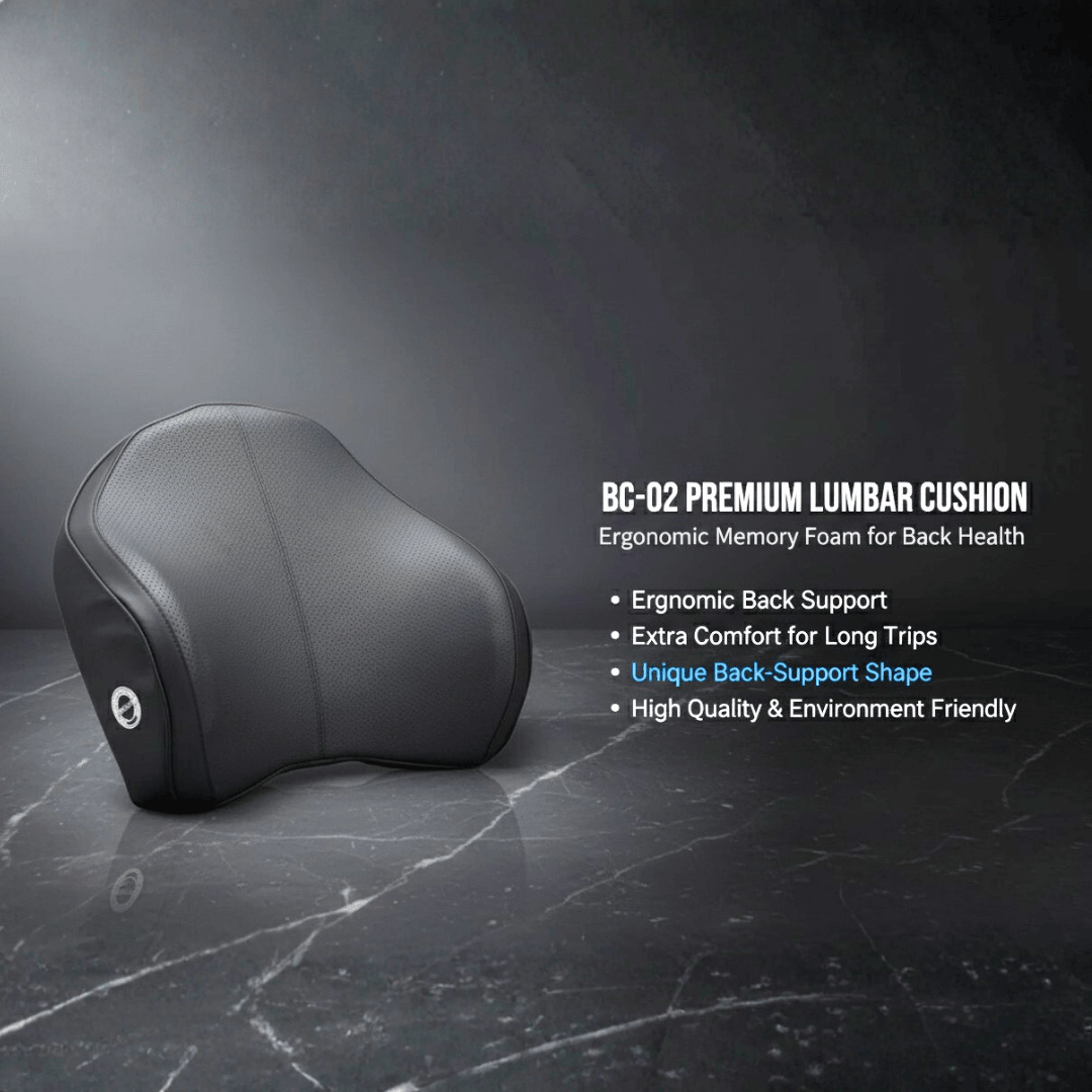 Leatherette Memory Back Cushion (3x Comfort)