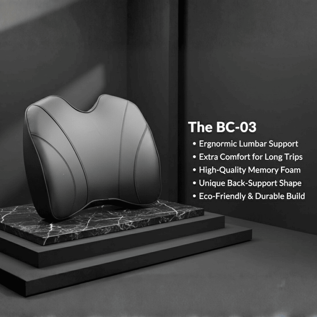 Leatherette Memory Back Cushion (3x Comfort)