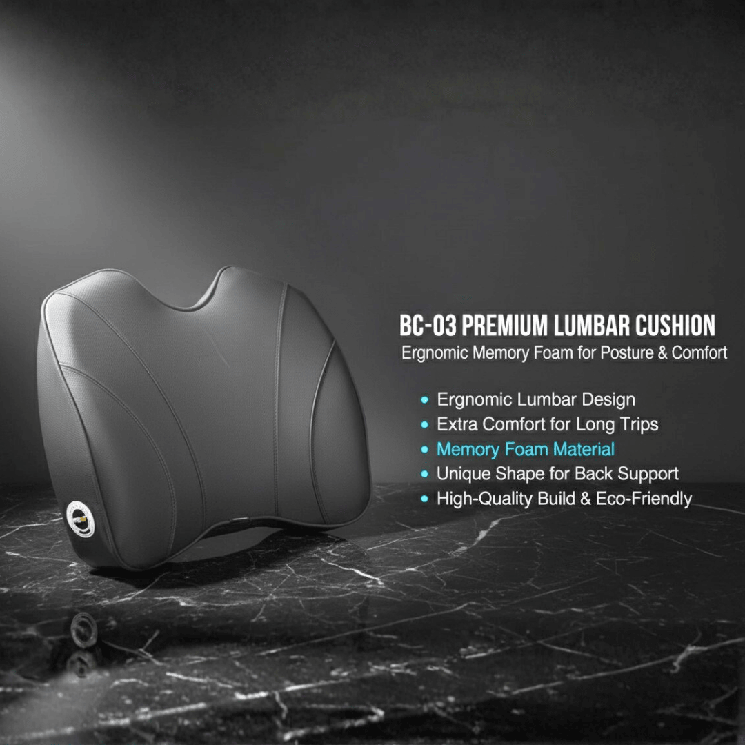 Leatherette Memory Back Cushion (3x Comfort)