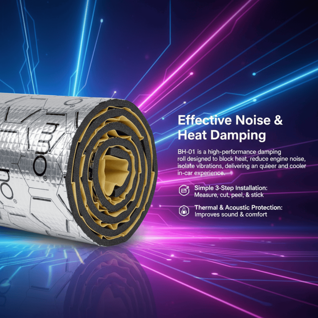 Damping Roll Noise and Heat Reduction
