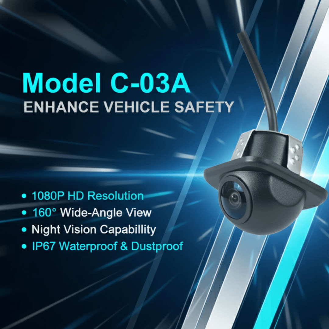 1080p High Definition Cap Style Rear View AHD Camera