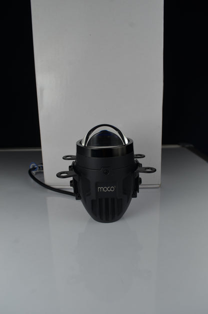 2.0" Lazer Eye (5000K+4300K) LED FOG Lamp Projector 110 Watts Crystal Blue Lens