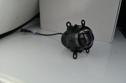 2.0" Lazer Eye (5000K+4300K) LED FOG Lamp Projector 110 Watts Crystal Blue Lens