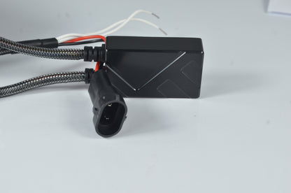 3.0" Lazer Eye LED FOG Lamp Projector 110 Watts Crystal Blue Lens