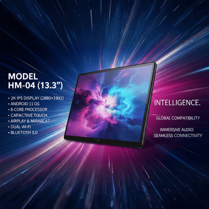 4GB + 64GB Rear Seat Entertainment with Ambient Light