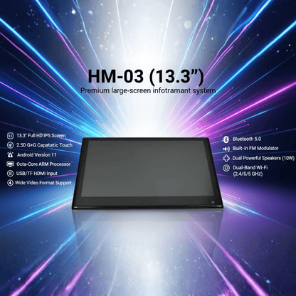 3GB + 32GB Rear Seat Entertainment with Ambient Light