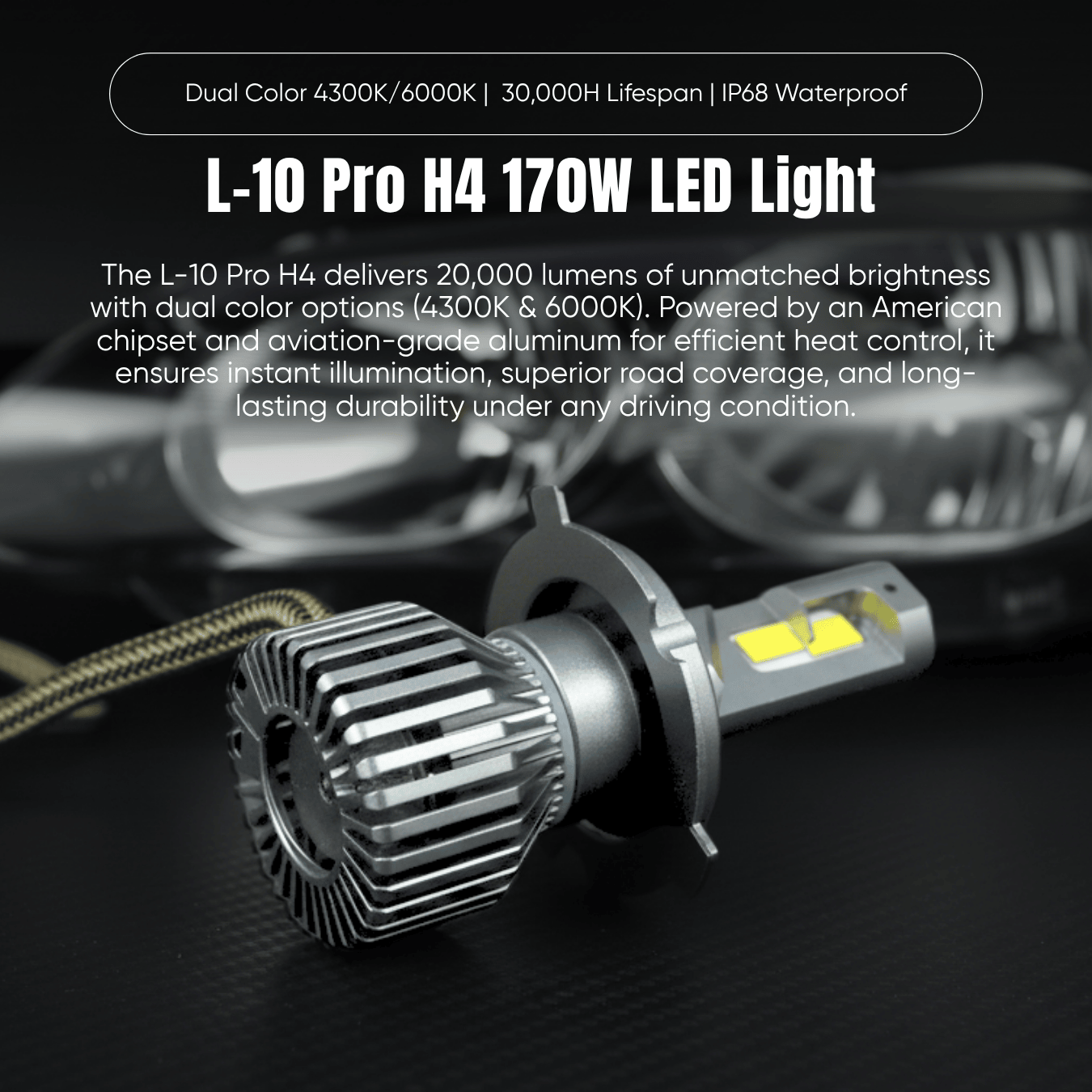 170W LED Light Single Beam