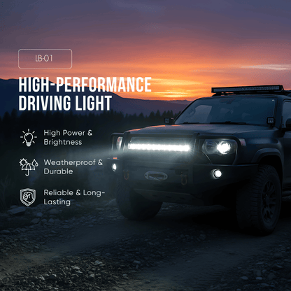 21" LED Bar with DRL - 96W