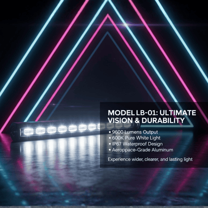 21" LED Bar with DRL - 96W