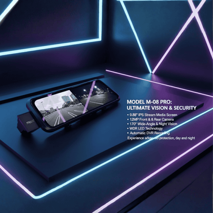 2K Rear View Mirror DVR with Camera