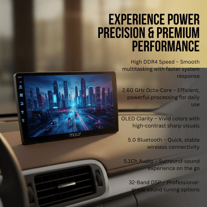 9" / 10"/ Facelift I/Facelift II - High Configuration XG Series ELITE Android Infotainment with 6GB DDR4 RAM + 128GB ROM