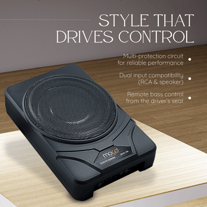 9" Underseat Subwoofer with - RMS 150W