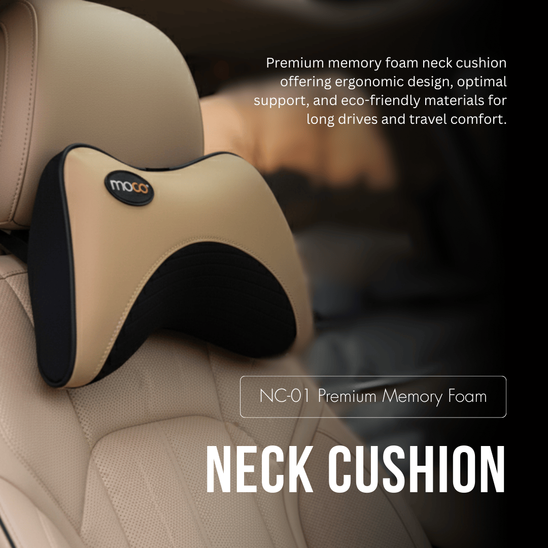 Leatherette Memory Neck Cushion (3x Comfort)
