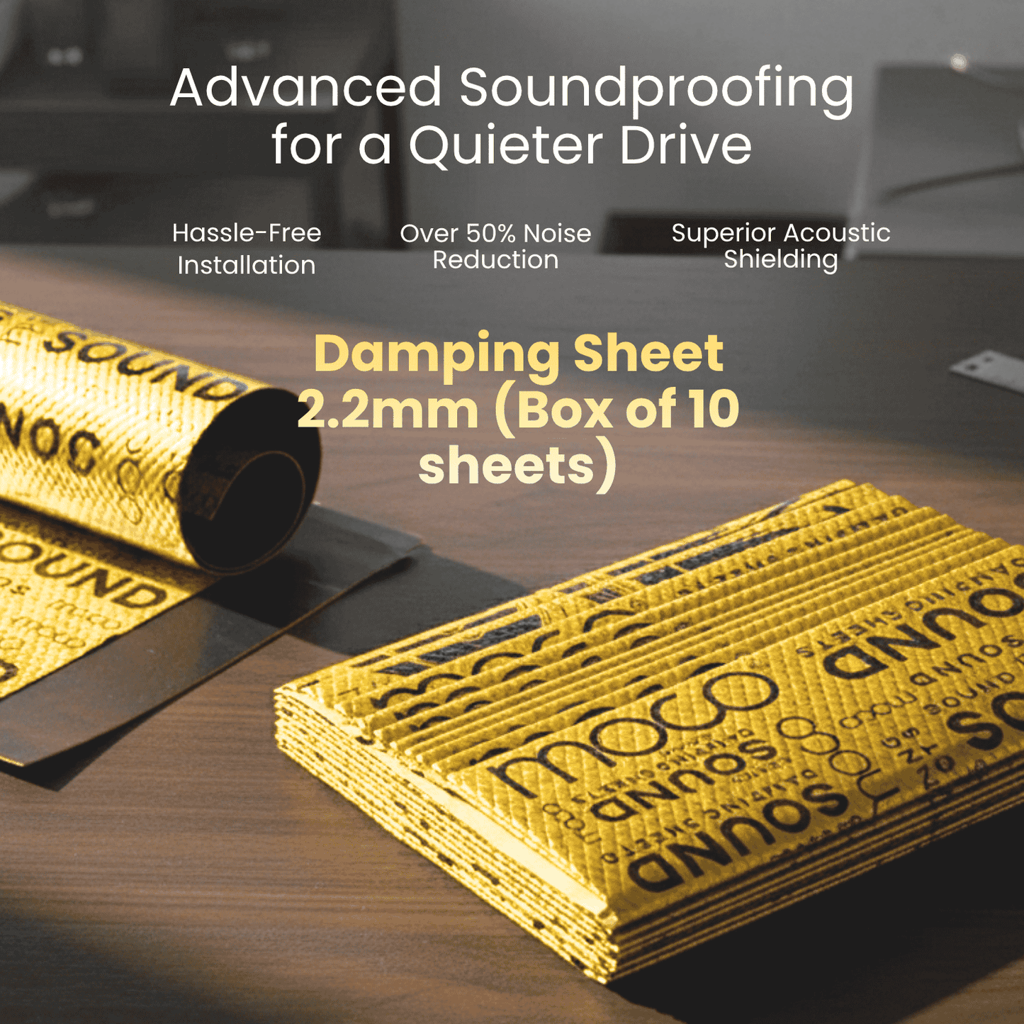 Damping Sheet 2.2mm (Box of 10 sheets)
