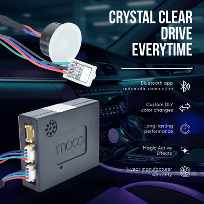 Universal Ambient Lights (6Pcs) Mobile App Control