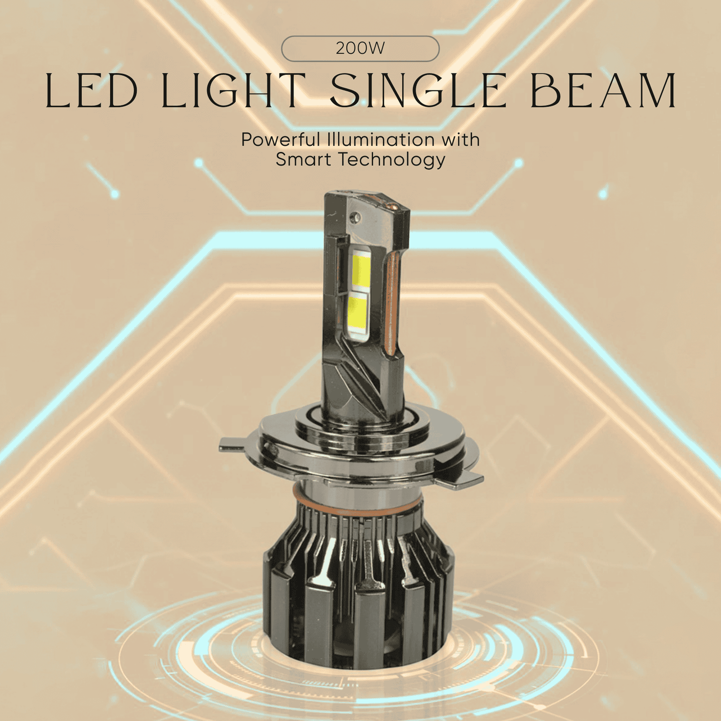 200W LED Light Single Beam