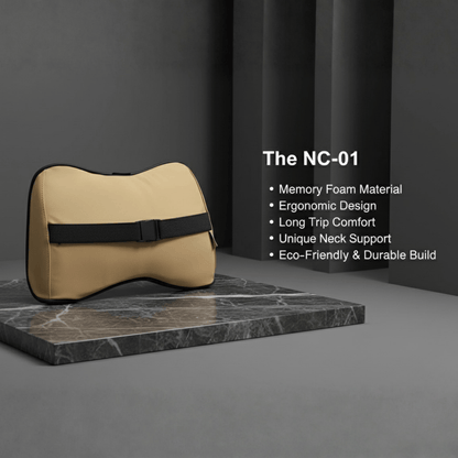 Leatherette Memory Neck Cushion (3x Comfort)