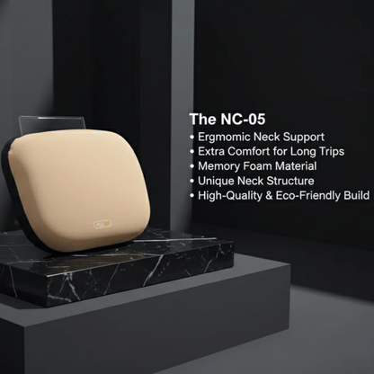 Leatherette Memory Neck Cushion (3x Comfort)