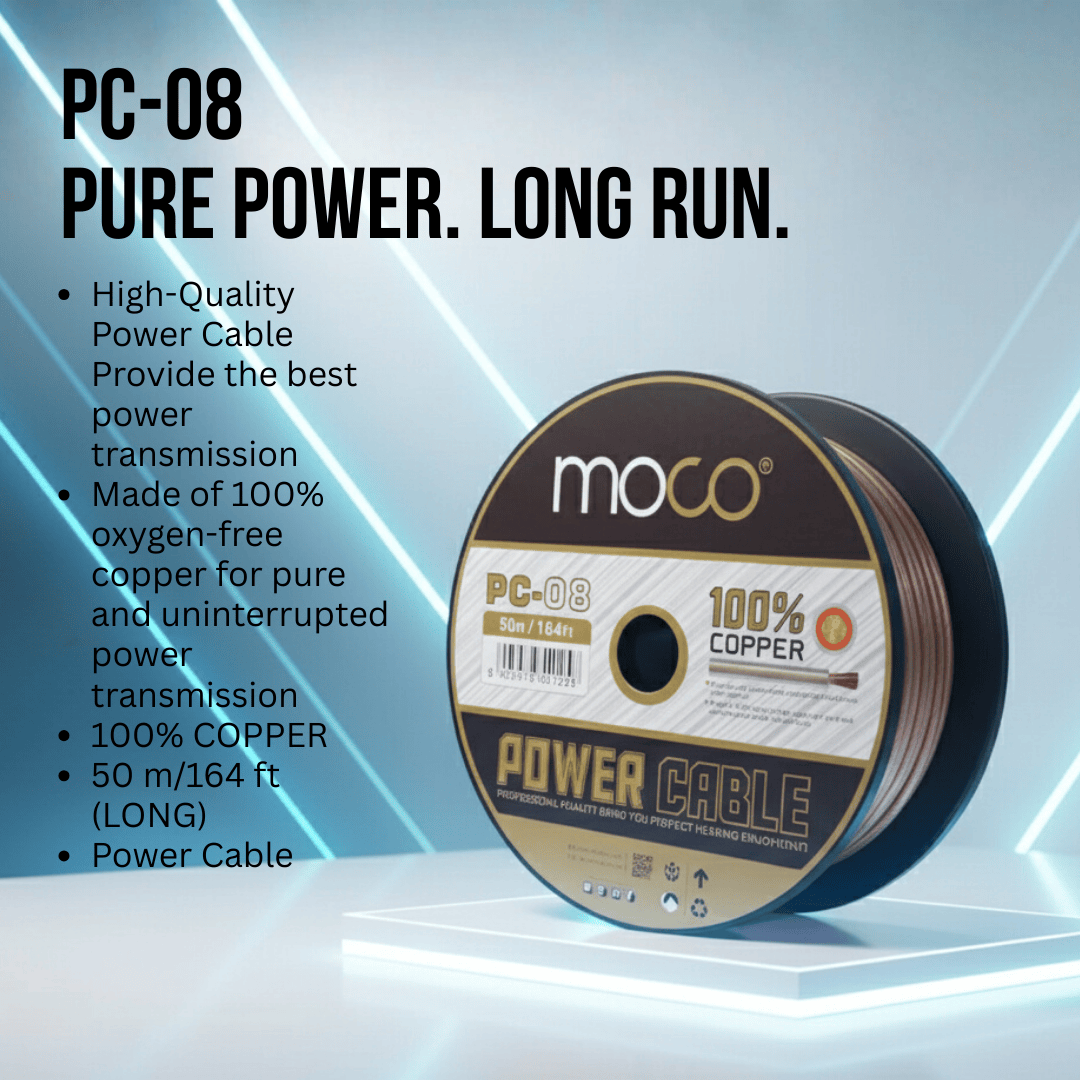 8 Guage 164 ft long Power Cable