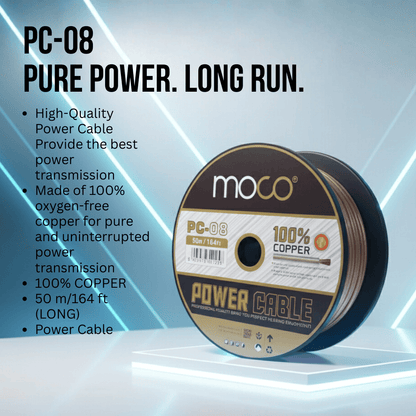 8 Guage 164 ft long Power Cable