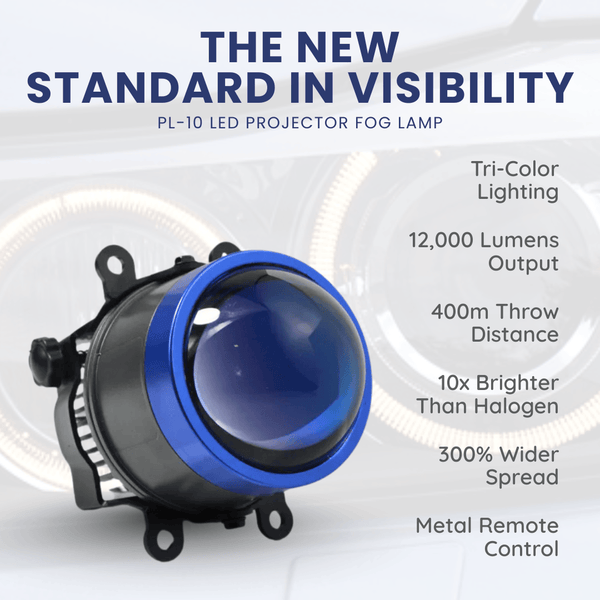 3-0-tri-color-4300k-5000k-6000k-led-fog-lamp-projector-100-watts-crystal-blue-lens-with-metal-remote