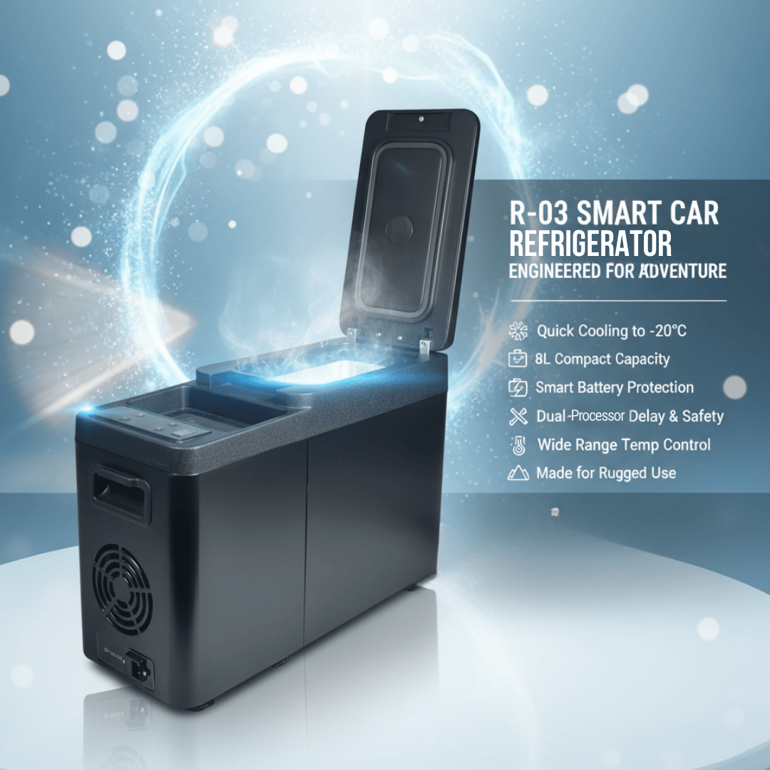 8L Smart Car Fridge (Armrest Style)